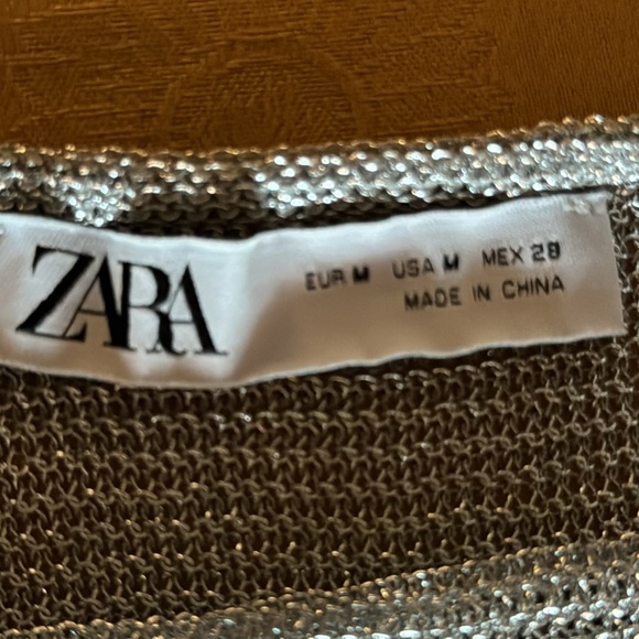 Zara Tunic Mini Dress Silver
Openwork Knit Halter Backless...🌼🌼 - Picture 11 of 14